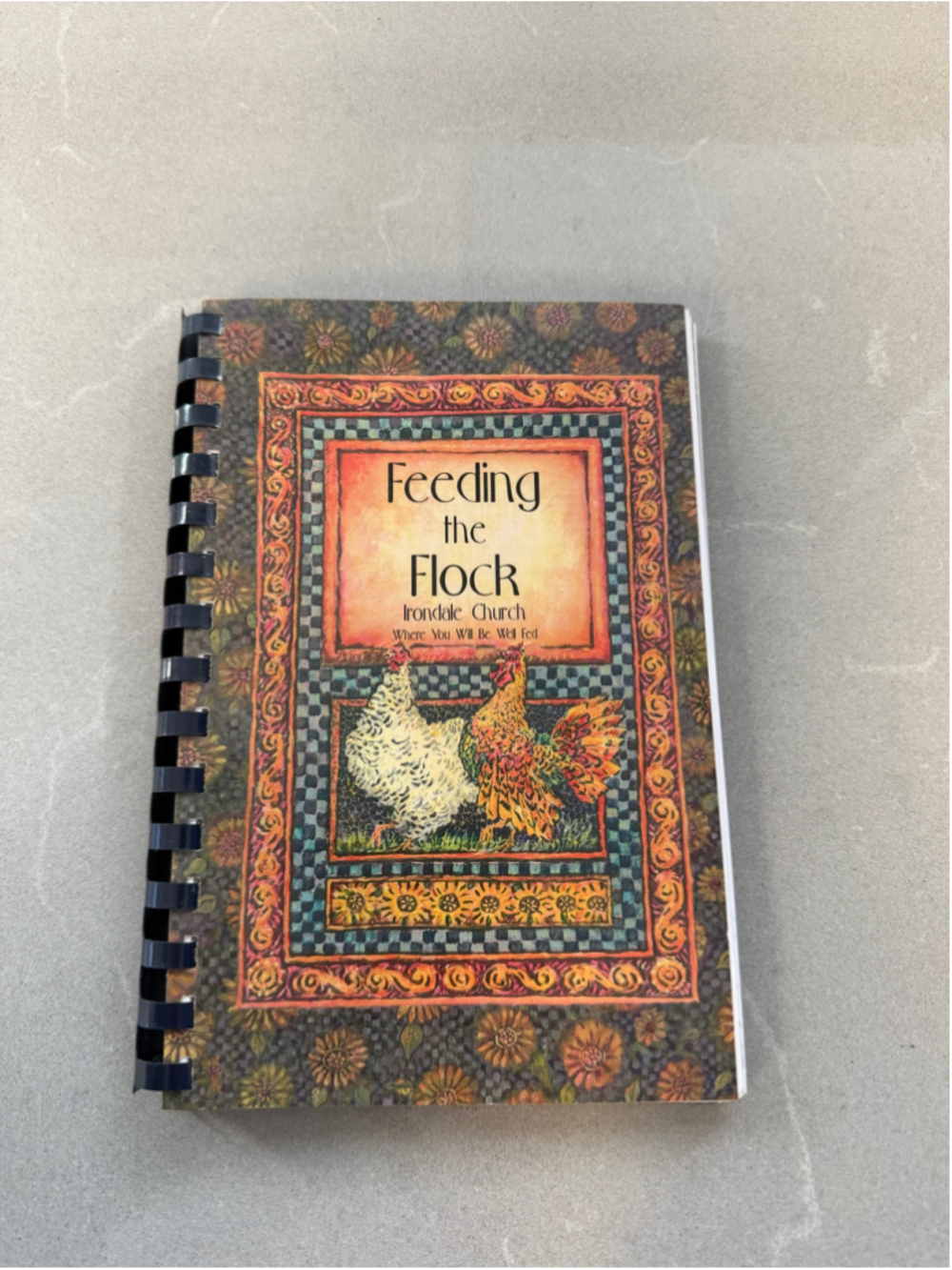 2007 Feeding the Flock Irondale Church Cookbook Port Hadlock WA Community Recipe